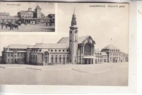 L 1000 LUXEMBURG, Neuer und Alter Bahnhof, Bernhoeft