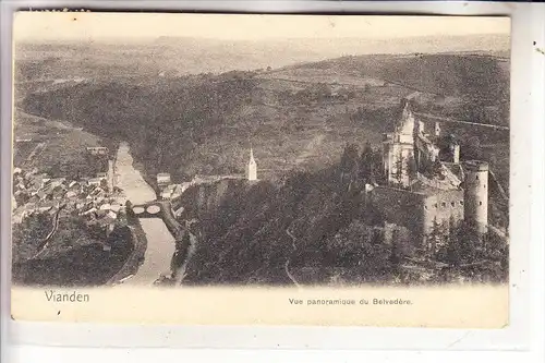 L 9400 VIANDEN, Panorama v. Belvedere, 1907, NELS, Serie 11, No. 2