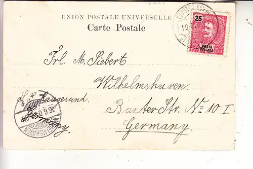 P 95040 PONTA DELGADA / Acores, Lembranca de Sao Miguel / Lagao des Sete Cidades, 1904