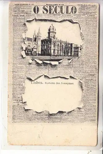 P 1000 LISBOA / LISSABON, O Seculo / Journal / Zeitung / Newspaper / Krant, undivided back ca. 1905