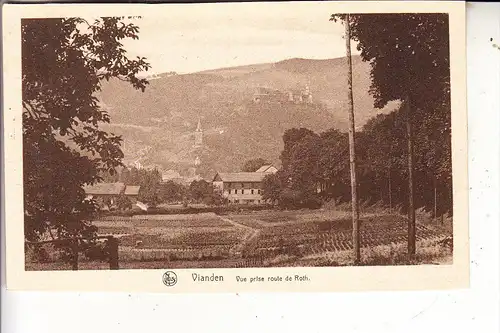 L 9400 VIANDEN, Vue prise route de Roth