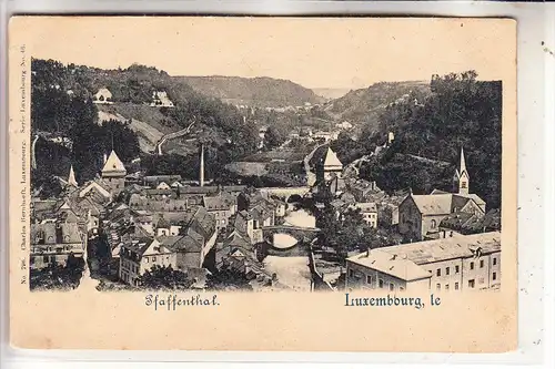 L 1000 LUXEMBURG, Pfaffenthal, Bernhoeft