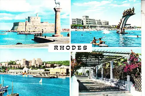 HELLAS / GREECE / GRIECHENLAND, Rhodes, multi view