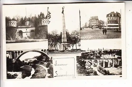 L 1000 LUXEMBURG, Photo AK, Mehrbild