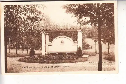 L 4000 ESCH / Alz., Michel Welter Denkmal, Verlag: Capus