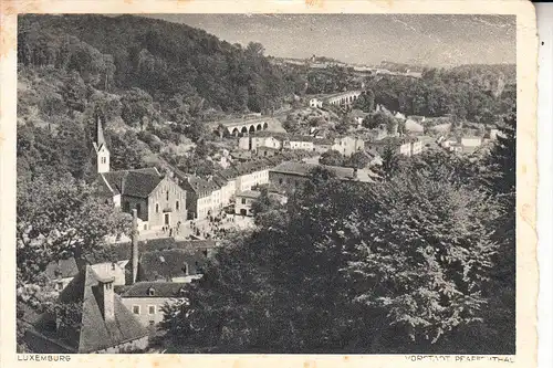 L 1000 LUXEMBURG, Vorstadt Pfaffenthal, Verlag Heinrich Hoffmann, 1943