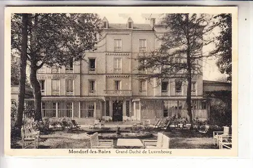 L 5600 BAD MONDORF, Hotel du Grand Chef, 1935