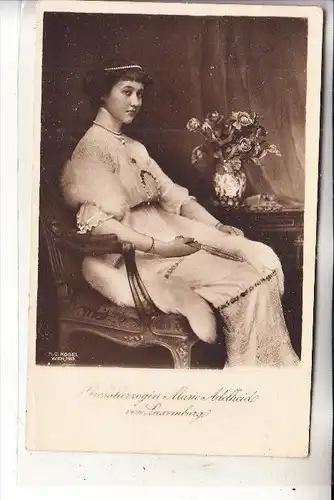 LUXEMBURG - MONARCHIE, Grossherzogin Marie Adelheid, 1915, Brüder Kohn - Wien