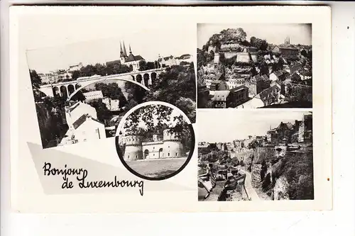 L 1000 LUXEMBURG, Bonjour de Luxembourg, 1955, Rodange