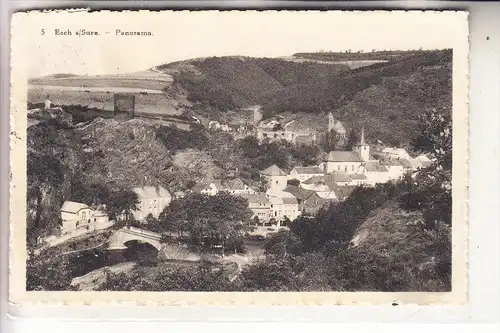 L 9650 ESCH an der SAUER, Panorama, 1936