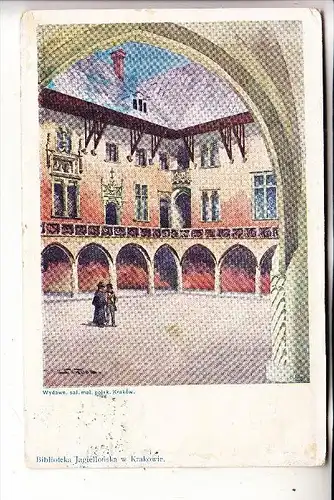 PL 30-024 KRAKOW / KRAKAU, Biblioteka Jagiellonska, 1900