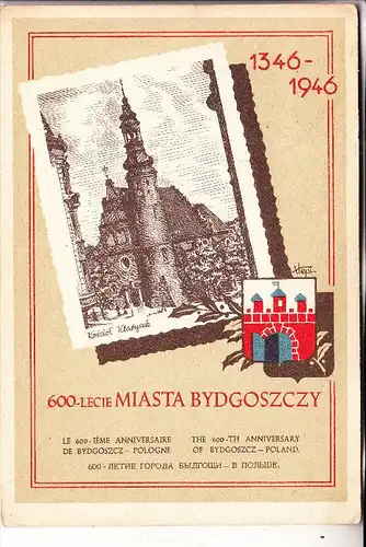 PL 85000 BYDGOSZCZY, 600 Jahr Feier, 1946