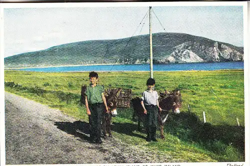 EIRE / IRLAND - MAYO - Achill Island, Going for Turf