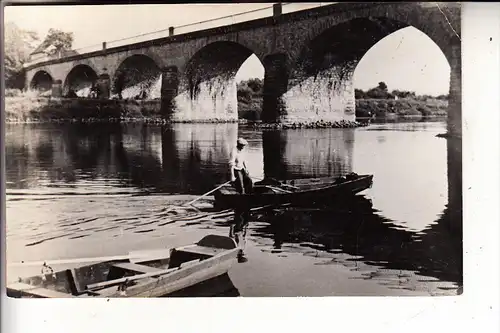 L 5500 REMICH, Moselfischer, Brücke, 1947