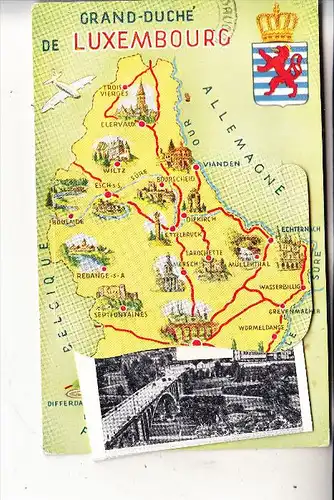 LUXEMBURG - Leporello, 1960, sehr gute Erhaltung