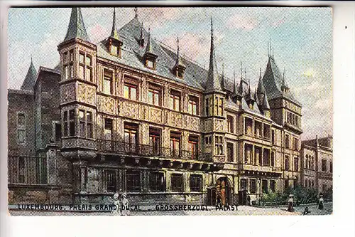 L 1000 LUXEMBURG, Grossherzoglicher Palast, Tuck - Oilette