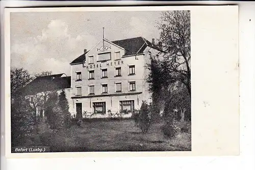 L 6315 BEFORT / BEAUFORT, Hotel Meyer, 1942, z.Zt. der deutschen Besetzung