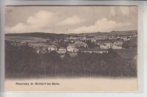 L 5600 BAD MONDORF, Panorama, 1908, Schumacher-Mondorf