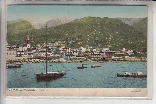 P 9000 FUNCHAL, Madeira, Panorama, 1911
