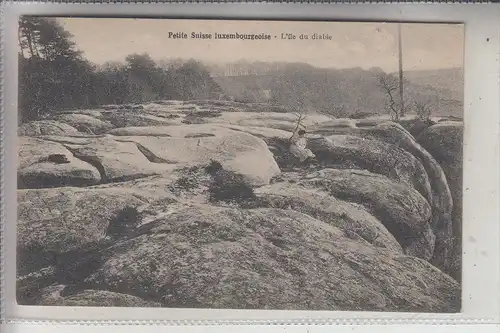 L 6490 ECHTERNACH, Kleine Luxemburger Schweiz, Teufelsinsel, Bellwald