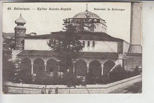 GR - SALONIQUE, Eglise sainte-Sophie, 1918