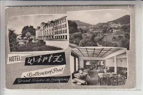 L 6550 BERDORF - BOLLENDORFERBRÜCK, Hotel Wirtz, kl. Druckstelle