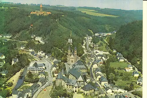 L 9700 CLERF - CLERVAUX, Luftaufnahme, Schaack-Lux.