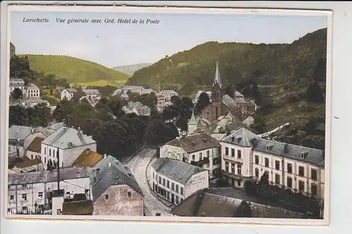 L 7600 LAROCHETTE, Vue generale avec Grand Hotel de la Poste