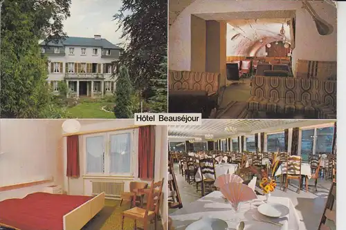 L 9500 WILTZ, Hotel Beausejour, Mehrbildkarte 1979