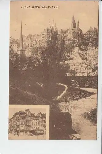 L 1000 LUXEMBURG - STADT, Grand Hotel Continental, 1932
