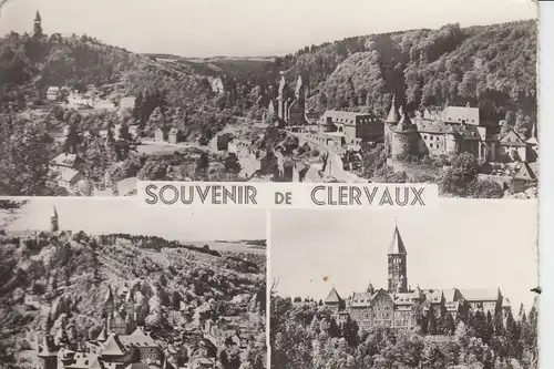 L 9700 CLERF - CLERVAUX, Souvernir de.., 3-Bild-Karte