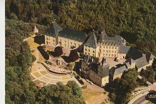 L 9500 WILTZ, Schloss, Luftaufnahme