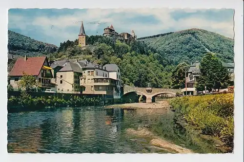L 9400 VIANDEN, Ourbrücke & Schloß