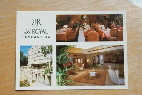 L 1000 LUXEMBURG - Hotel "Le Royal""