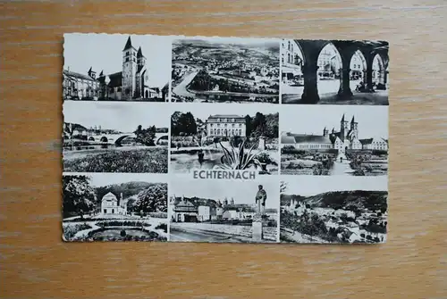 L 6400 ECHTERNACH, 9-Bild-Karte