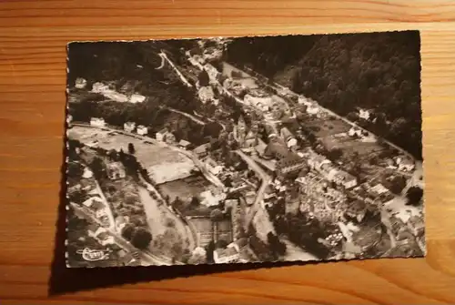 L 9700 CLERF - CLERVAUX, Luftaufnahme, schwarz/weiß, Kleinformat, CIM - Macon