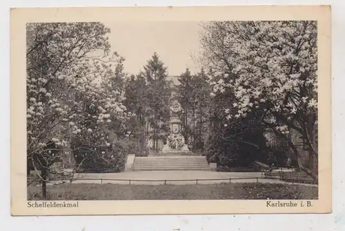 7500 KARLSRUHE, Scheffeldenkmal