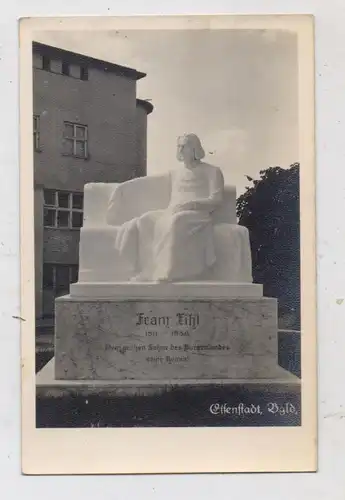 A 7000 EISENSTADT, Franz Liszt Denkmal, 1940