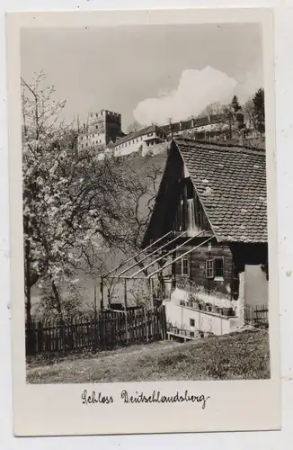 A 8530 DEUTSCHLANDSBERG, Schloß und Umgebung, 1944