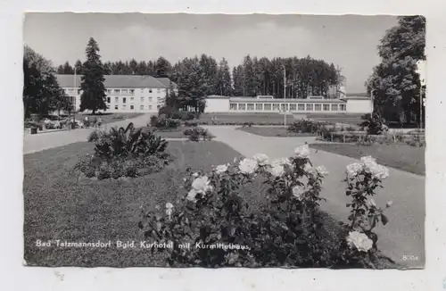 A 7431 BAD TATZMANNSDORF, Kurhotel / Kurmittelhaus, 1964