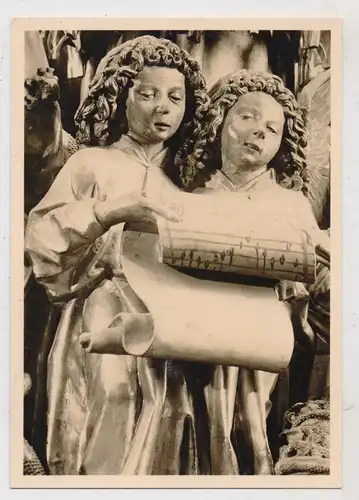 A 5360 SANKT WOLFGANG / Salzkammergut, Pfarrkirche, Singende Engel aus dem Hochaltar von Michael Pacher