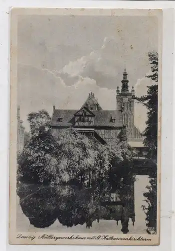 DANZIG, Müllergewerkshaus und Katharinenkirche, Orweda - Danzig