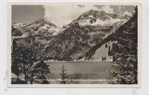 A 6675 TANNHEIM, Vilsalpsee, 1931, rücks. kl. Klebereste