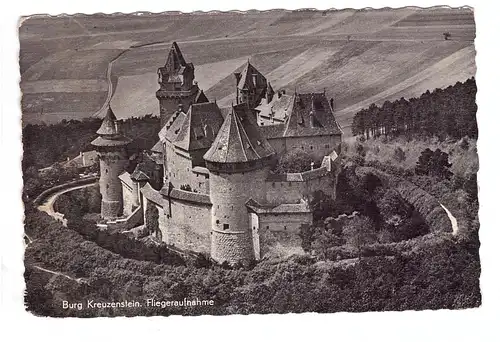 A 2100 LEOBENDORF, Burg Kreuzenstein, Luftaufnahme
