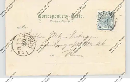 A 8630 MARIAZELL, Gruss aus..., Mondscheinkarte, 1901