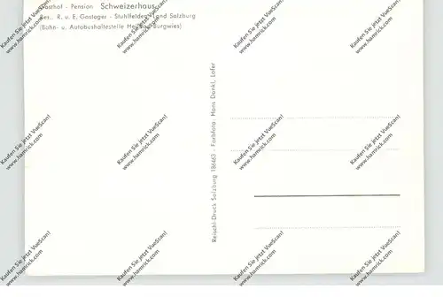 A 5724 STUHLFELDEN, Gasthof Schweizerhaus