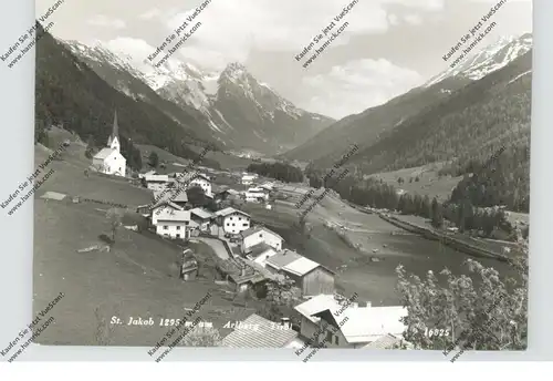 A 6580 ST. ANTON - ST. JAKOB / Arlberg, Dorfansicht