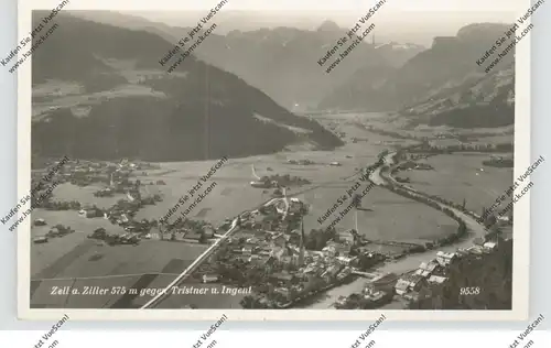 A 6280 ZELL am Ziller, Dorfansicht 1955