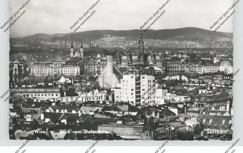 A 1000 WIEN, Blick vom Stefansturm, 1960