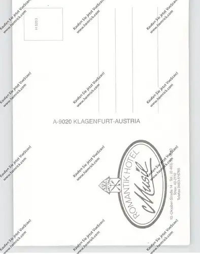 A 9020 KLAGENFURT, Romantik Hotel Musil